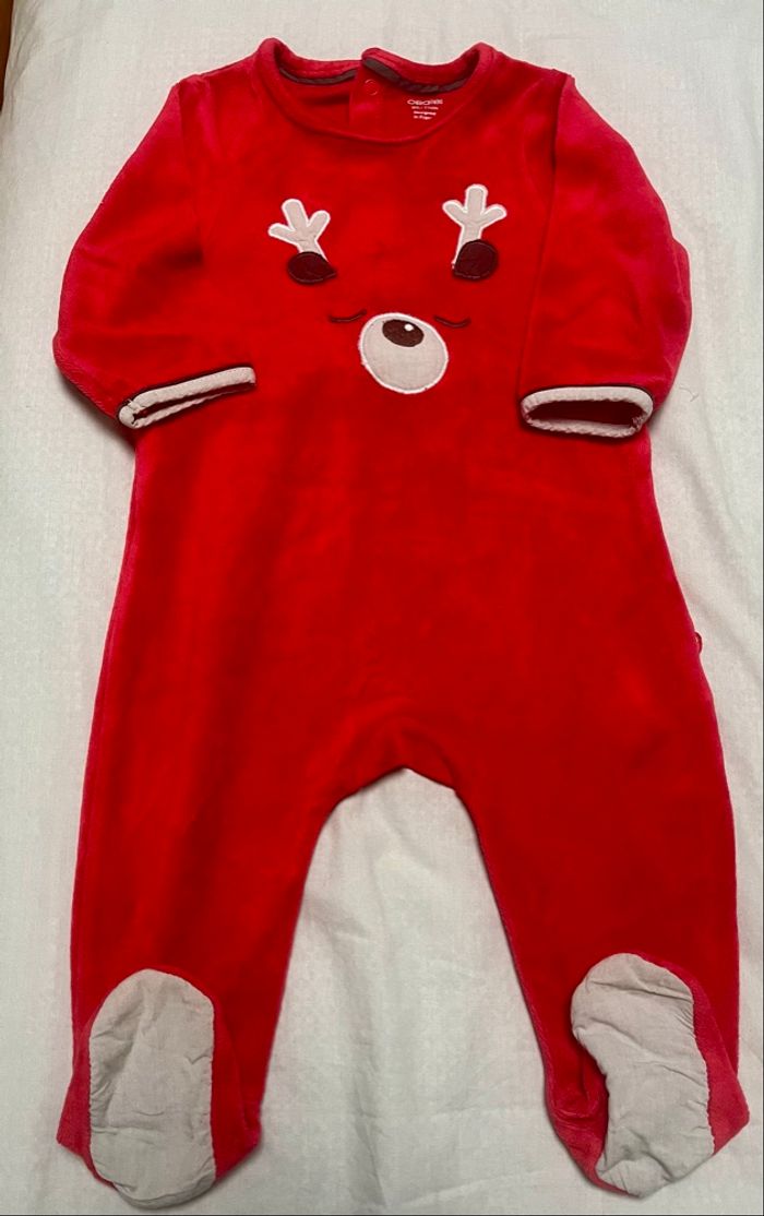 Grenouillère de Noël obaibi