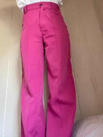 Pantalon de tailleur rose Shein