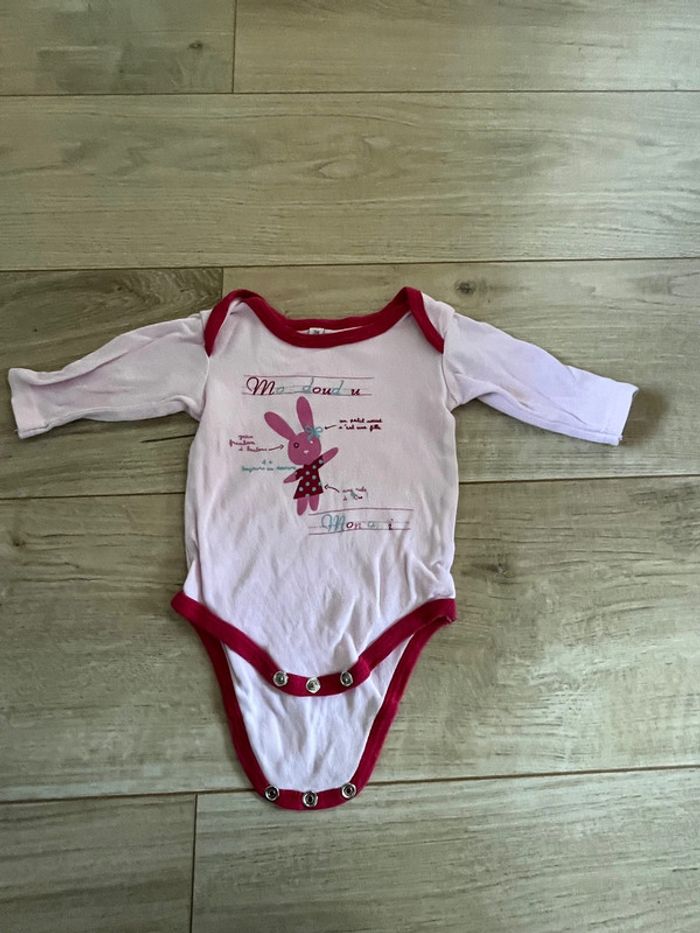 Body manches longues 3 mois
