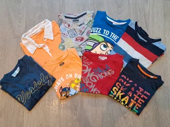 Lot t shirt 6-7ans