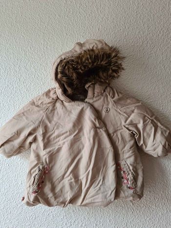 manteau beige épais Obaibi