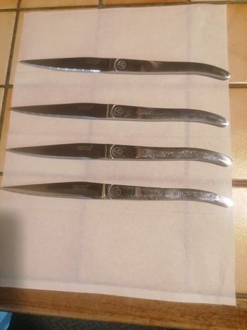 Lot couteaux lagiole