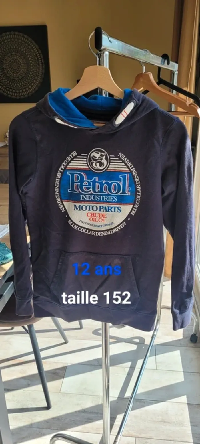 Sweat à capuche Petrol Industries 12 ans