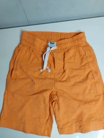 Short abricot "Tape à l'oeil"