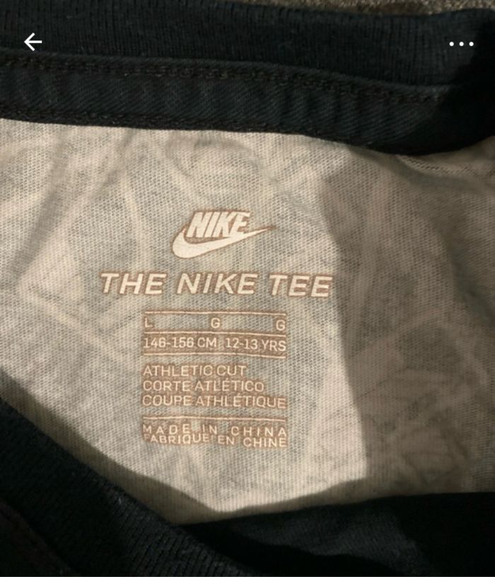 Tee shirt fin Nike - photo numéro 3