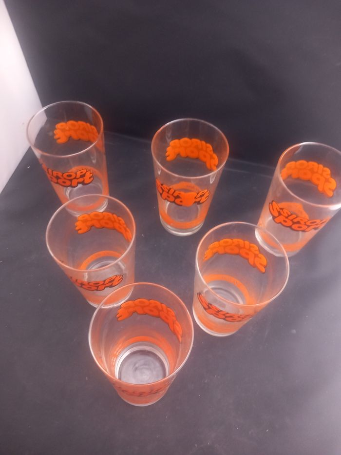 6 Verres sirop sport - photo numéro 4