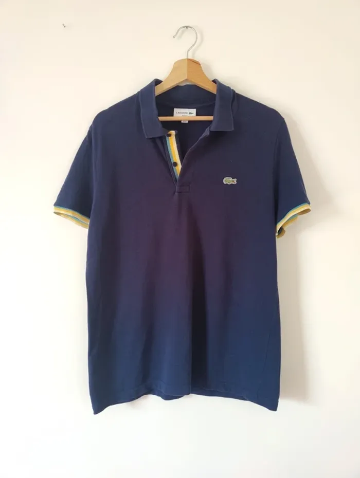 Polo Lacoste Slim fit marine L