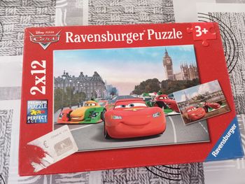 2 puzzles cars