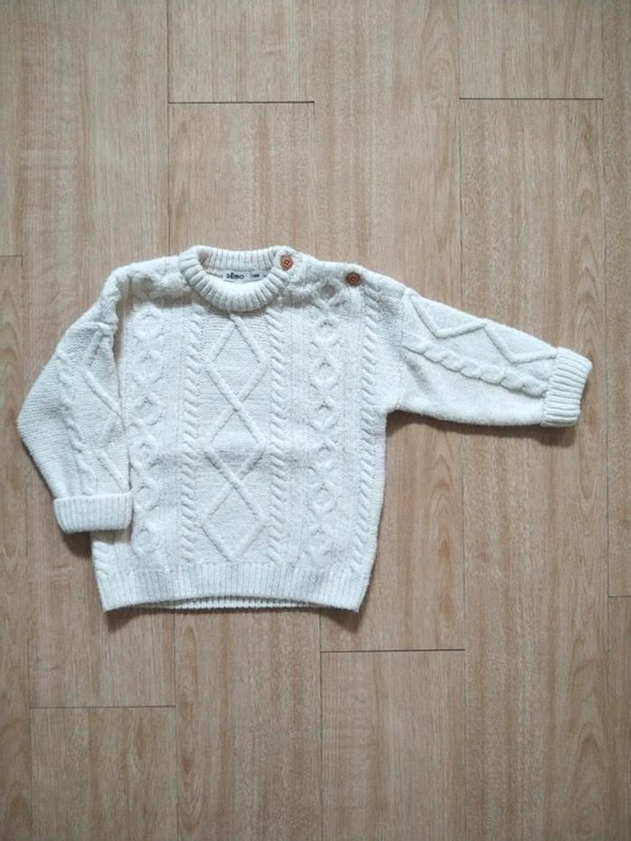 Pull torsadé 2 ans