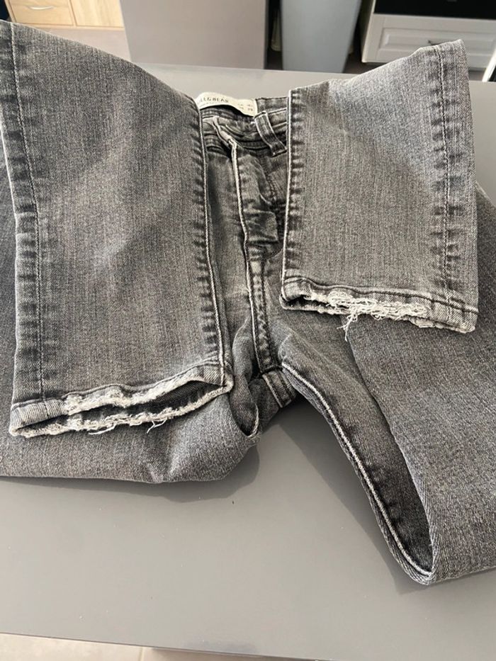 Jean slim gris homme Pull & Bear - photo numéro 8