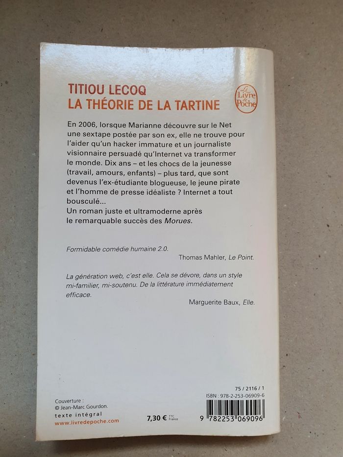 La théorie de la tartine - photo numéro 2