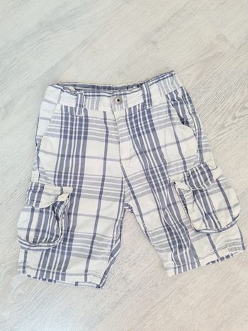 Short rayé bleu et blanc Tape à l'œil 5 ans