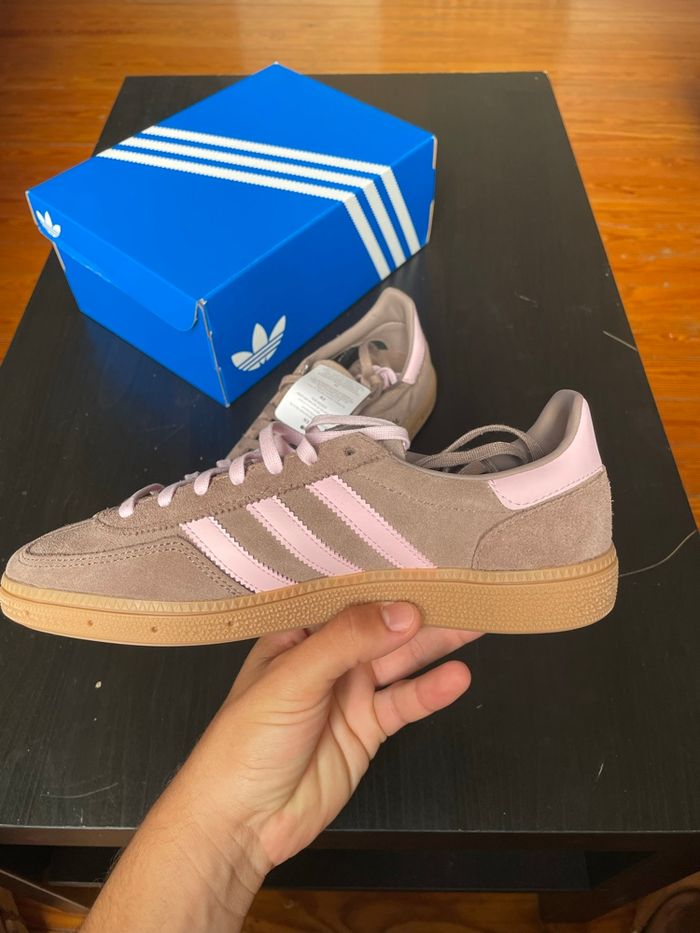 Adidas Handball Spezial Chalky Brown/Clear Pink - photo numéro 6
