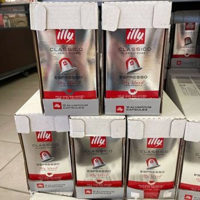 Café illy 5 ramettes de 10 paquets de 10 capsules (compatible Nespresso)