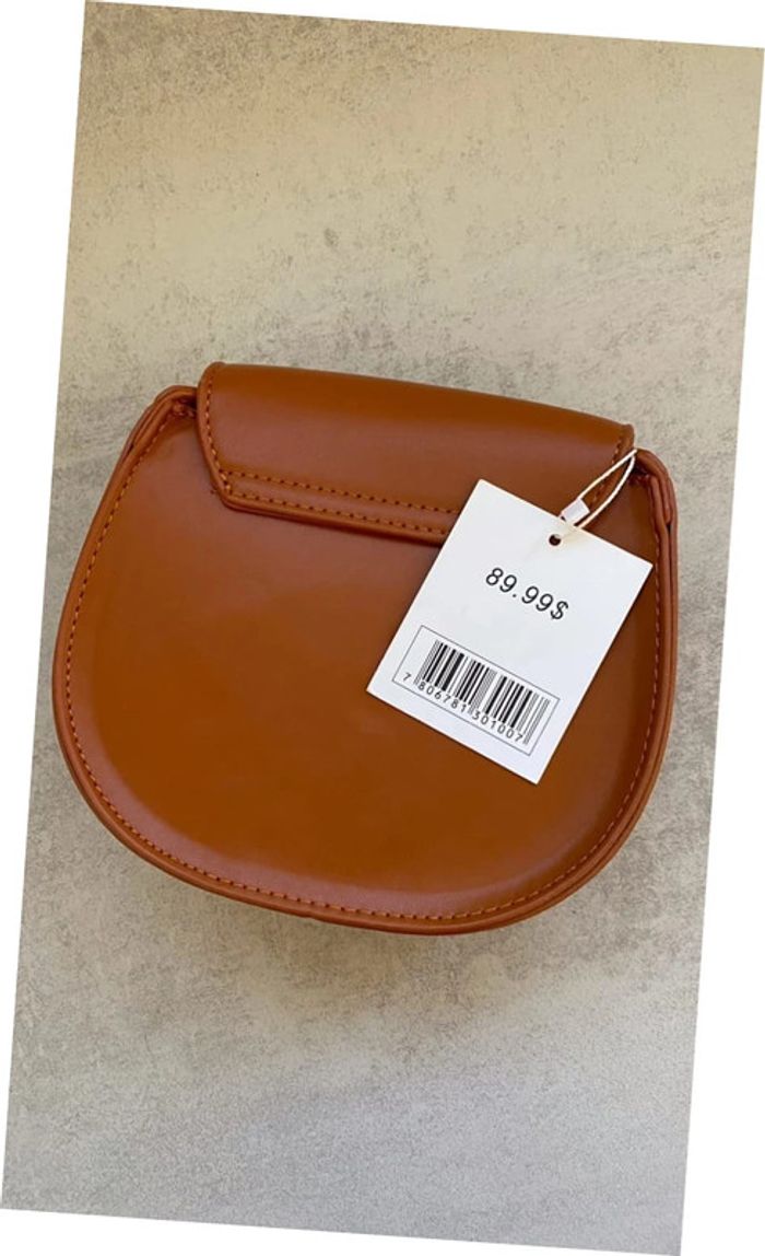 Sac a main neuf marron à bandoulière - photo numéro 2
