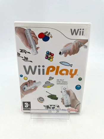 Jeu vidéo Wii Play sur console Nintendo Wii