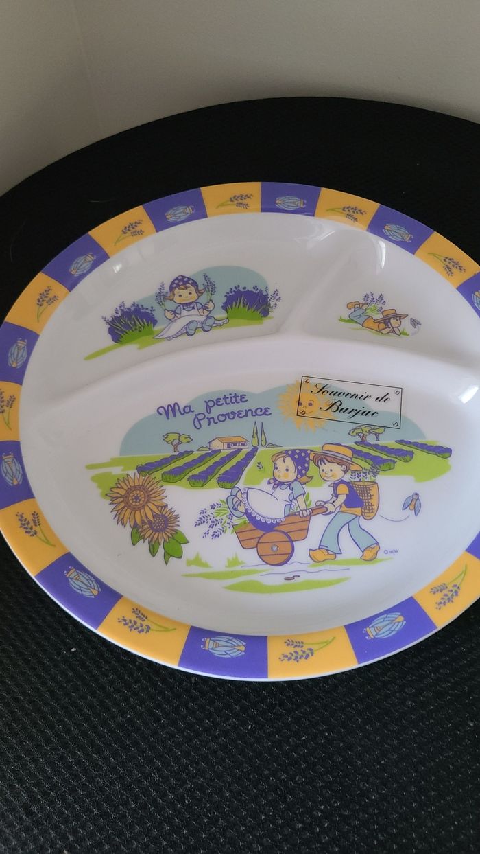 assiette enfant ma petite Provence - photo numéro 2