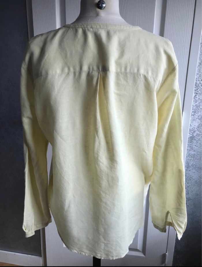 Blouse jaune pale - photo numéro 2