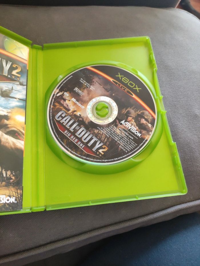 Call of duty 2 big red one Microsoft xbox - photo numéro 2