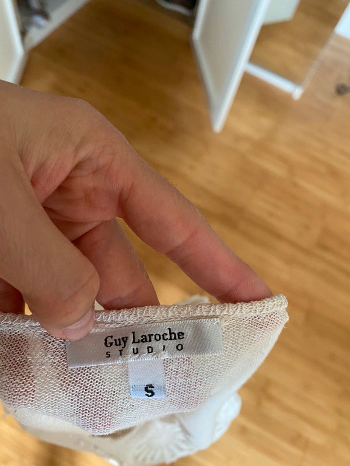 Top en maille Guy Laroche taille S - photo numéro 4