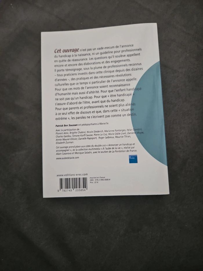 L'annonce du handicap - photo numéro 7