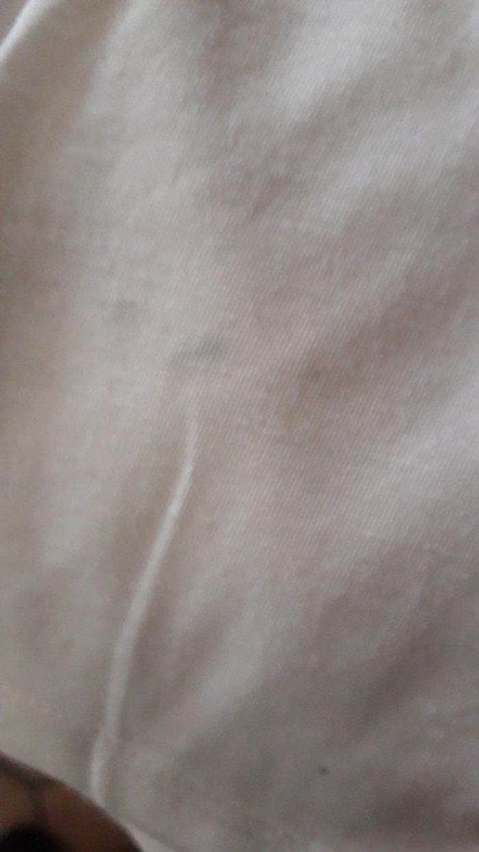 Blouse tunique coton crème Taille L/40 - photo numéro 5