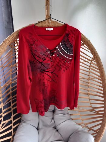 Haut femme manches longues taille 48