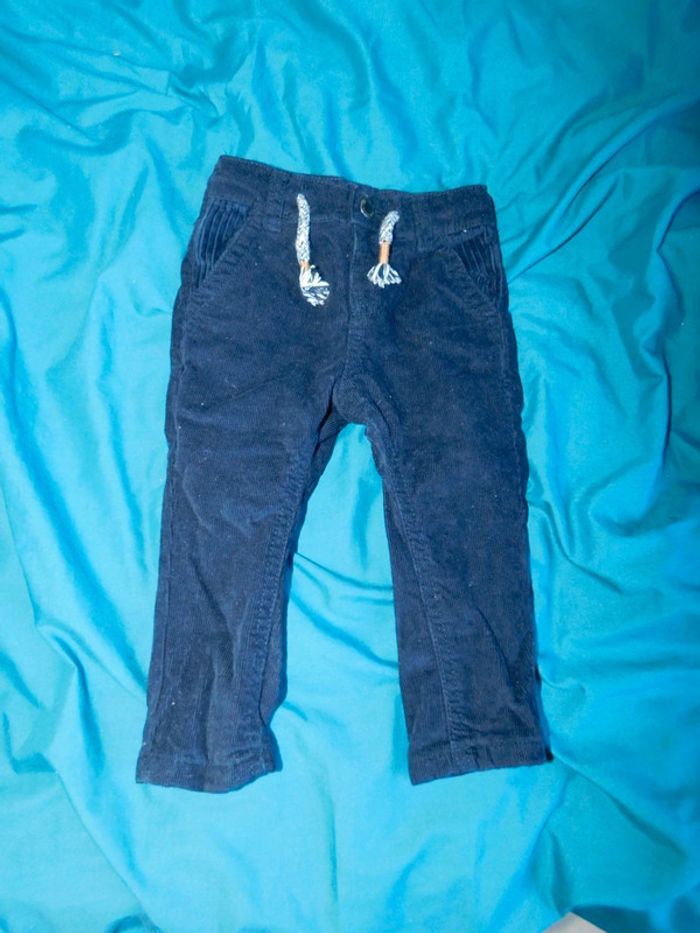 Pantalon velours gemo 6 mois - photo numéro 2