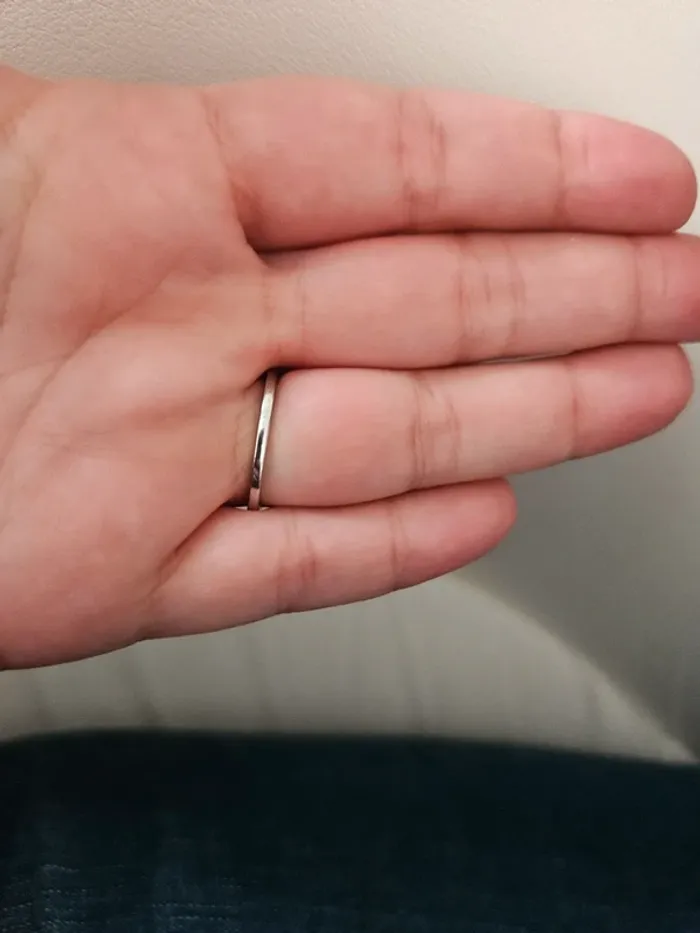 Bague argent pierre zirconium t56 - photo numéro 3