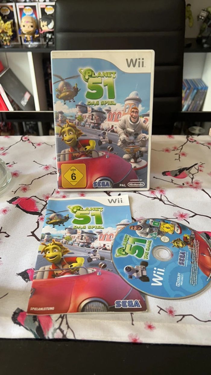 Jeu de wii planet 51