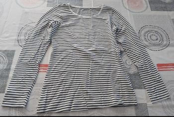 Tee-shirt manches longues Blanc