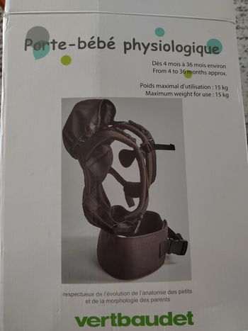 Porte bébé physiologique
