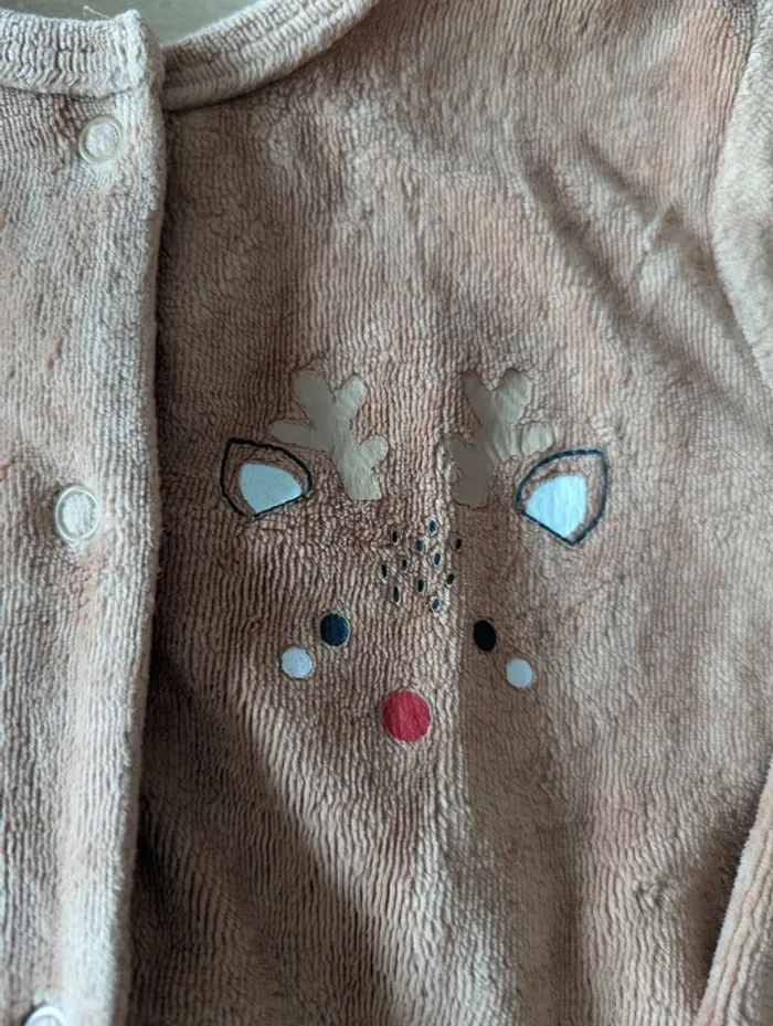Pyjama noël renne, 18 mois Vertbaudet - photo numéro 2