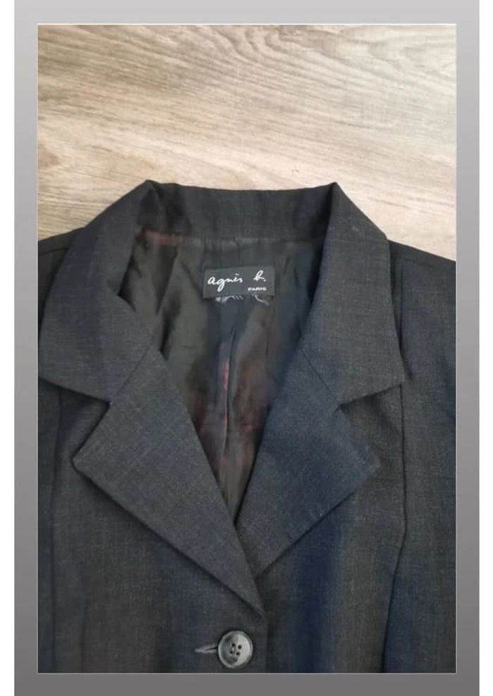 Blazer noir Agnés b. Taille 38 - photo numéro 2