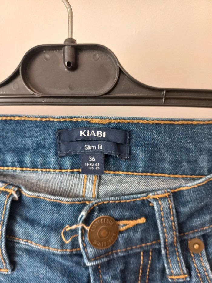 Jeans bleu slim fit - photo numéro 3