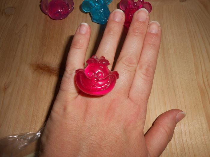 Bague disney stitch,minnie,chat de cheshire - photo numéro 6