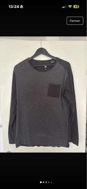 T-shirt manches longues RAW taille M M • Satisfaisant • RAW