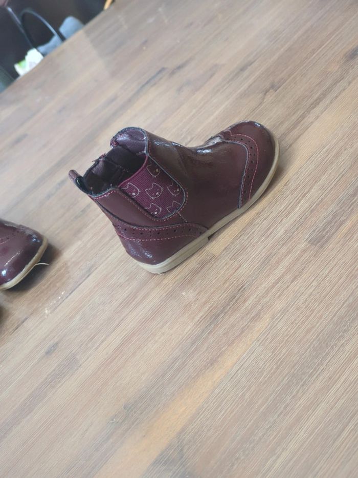 Chaussure bordeau verni - photo numéro 3