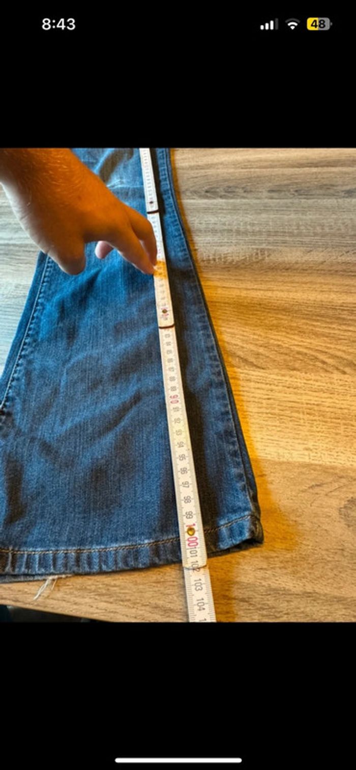 Jeans évasé bleu levi’s - photo numéro 6