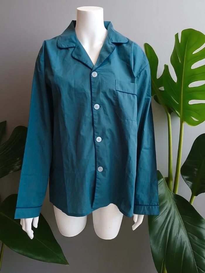 Chemise pyjama vintage canard (lire les mesures )