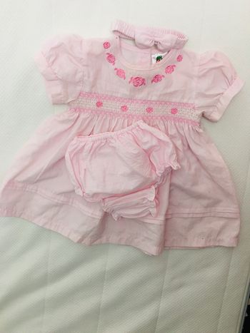 Robe rose fille 18/24 mois