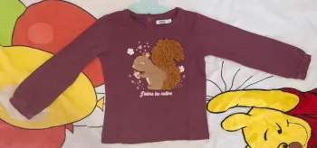 Tee-shirt manches longues 4 ans gemo