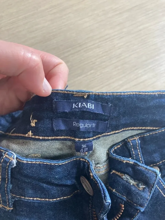 Jean slim regular brut kiabi - photo numéro 4