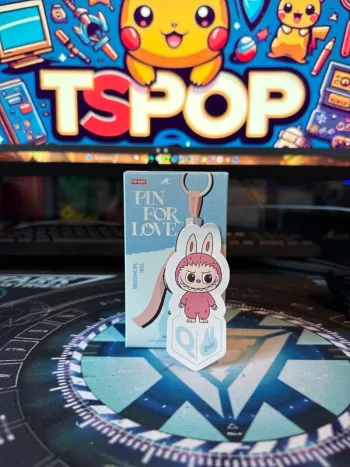 Labubu The Monsters Pin For Love Q Quiet