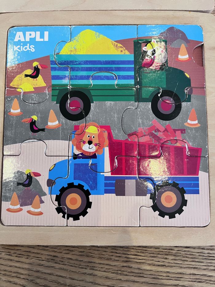 Lot de 5 puzzles en bois - photo numéro 5