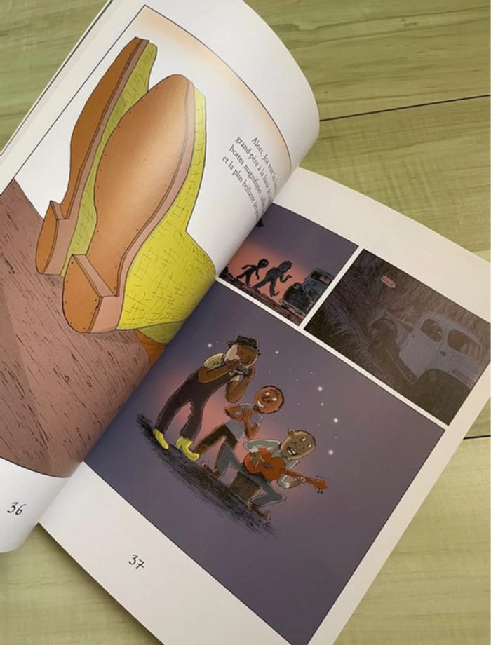Livre enfants le souhait, le vieille homme ou le serpent - photo numéro 5