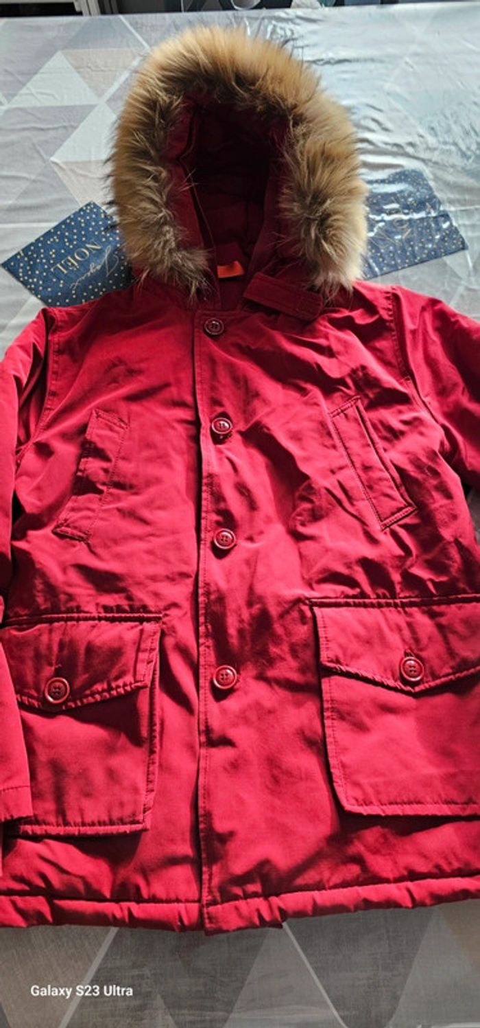 Parka deperlante bordeaux taille 44 - photo numéro 2