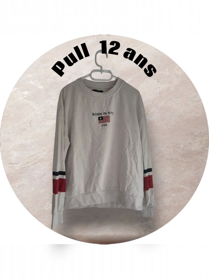 Pull style décontracté 12 ans