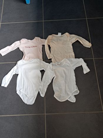 Lot de bodies 18 mois