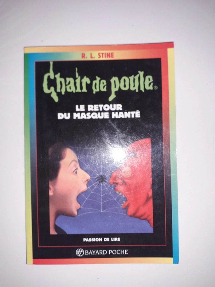 Le retour du masque hanté Chair de poule
